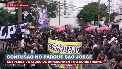 Votação de impeachment de presidente do Corinthians é suspensa