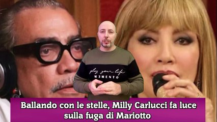 Ballando con le stelle, Milly Carlucci fa luce sulla fuga di Mariotto
