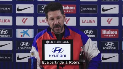 Atlético - Simeone annonce le retour de Le Normand