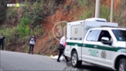 Hombre encontrado sin vida en la Autopista Medellín-Bogotá