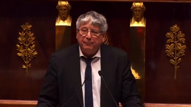 Eric Coquerel défend la motion de censure déposée par le Nouveau Front populaire