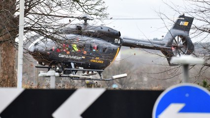 Air Ambulance called to scene of New Carron incident