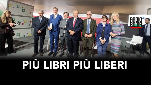 Roma, al via la fiera PIÙ LIBRI PIÙ LIBERI