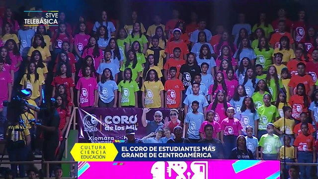 STVE Informa: El coro de estudiantes mas grande de Centroamérica