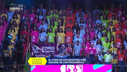 STVE Informa:  El coro de estudiantes mas grande de Centroamérica