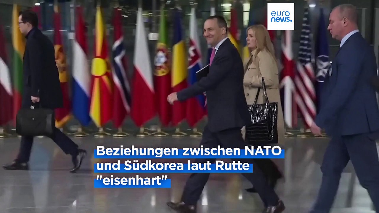 NATO-Chef warnt vor russischer Unterstützung für nordkoreanisches Atomprogramm