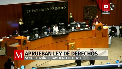 Senadores aprueban la Ley Federal de Derechos; la remiten al Ejecutivo