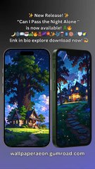 Can I Pass the Night Alone  Stunning Night-Themed Phone Wallpaper Collection