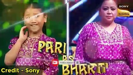 😜Tejas and Pari Become Harsh and Bharti😜_ Tejas New Entertaining Performance Champions Ka Tashan _