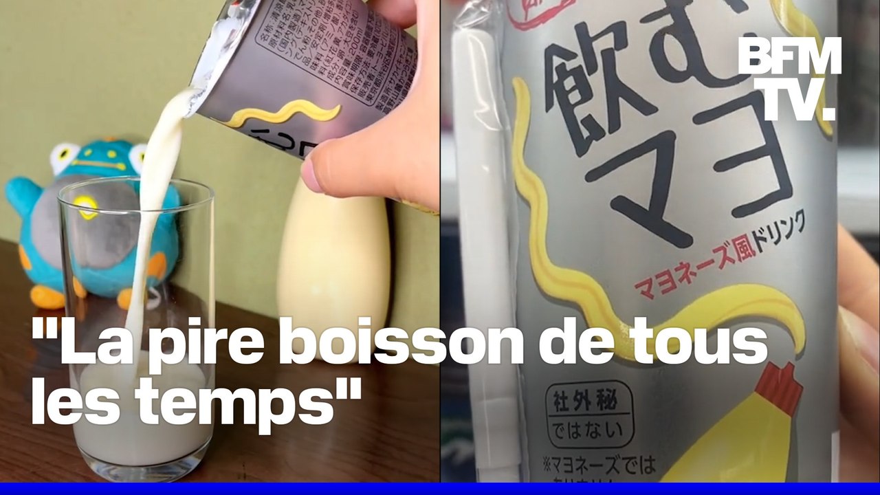 "La pire boisson de tous les temps": cette mayonnaise à boire dégoute les internautes japonais