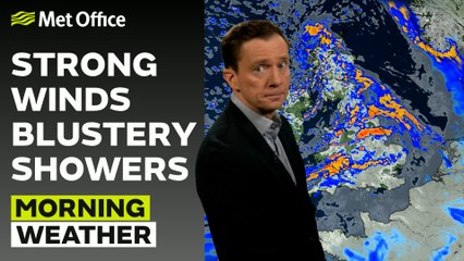 Met Office Morning Weather Forecast 05/12/2024 - More rain and blustery winds