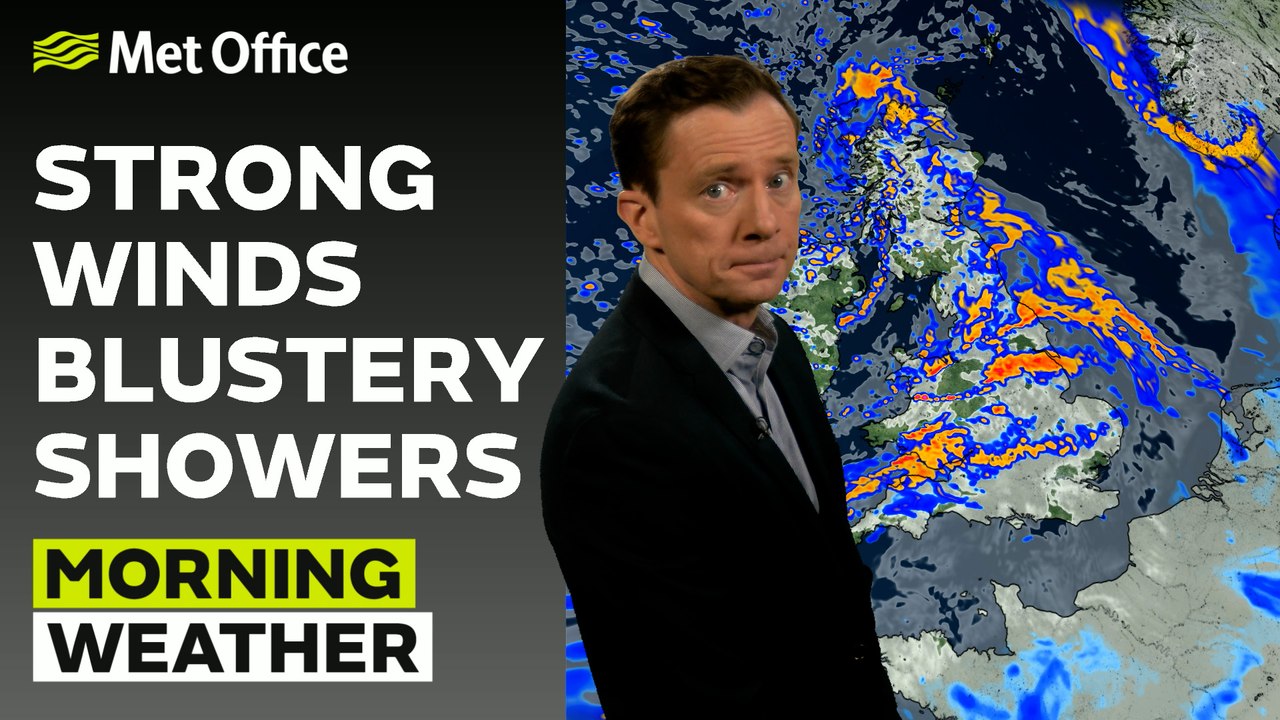 Met Office Morning Weather Forecast 05/12/2024 - More rain and blustery winds