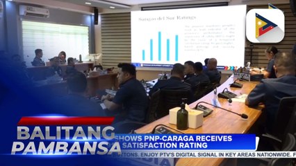 Survey shows PNP-Caraga receives 91% satisfaction rating