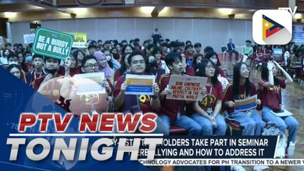 DMW, OFW Party-list, stakeholders take part in seminar on campaign vs. cyberbullying and how to address it