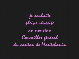 Je souhaite pleine réussite