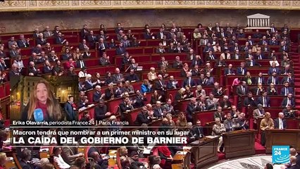 Informe desde París: Barnier seguirá en el Gobierno hasta nombramiento de un nuevo premier