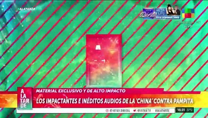 El audio explosivo de La China contra Pampita