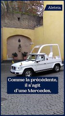 Une nouvelle papamobile pour le pape François !