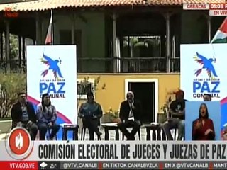 Jorge Rodríguez destacó que cada persona puede elegir hasta 3 jueces de paz en su circuito comunal