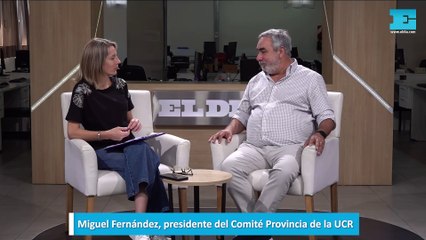 Miguel Fernández, presidente del Comité Provincia de la UCR