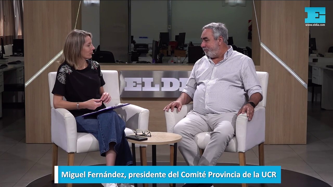 Miguel Fernández, presidente del Comité Provincia de la UCR