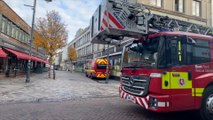 Teenagers arrested after huge fire on Canterbury's historic high street