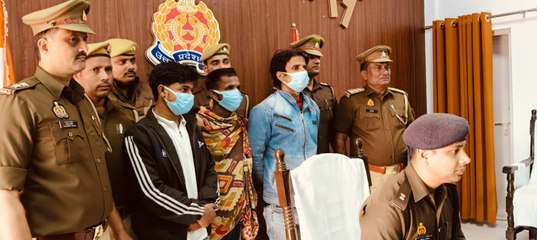 पुलिस ने पकड़े शातिर वाहन चोर