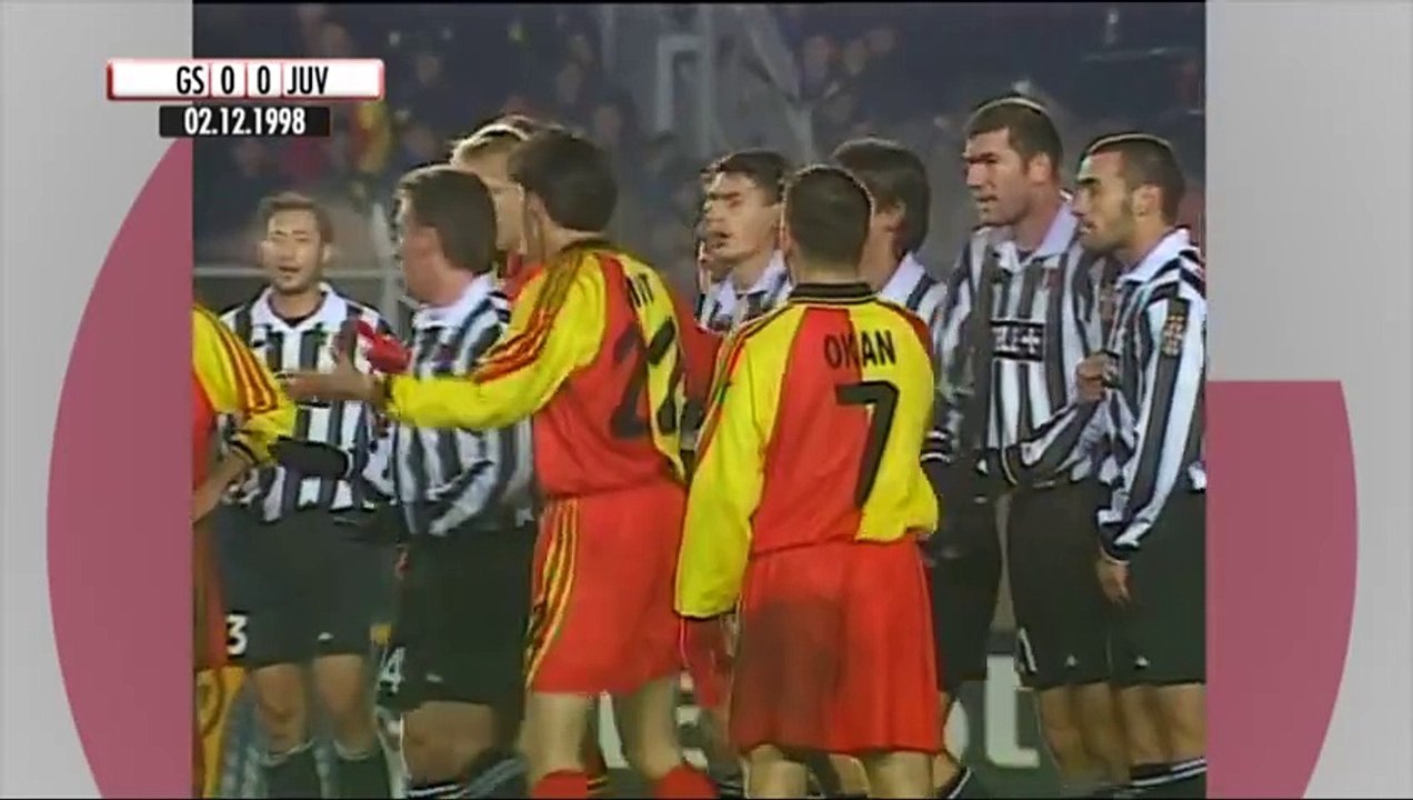 Şampiyonlar Ligi Galatasaray 1 - 1 Juventus ( 02.12.1998 )