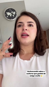 Influenciadora fica revoltada ao receber pet em amigo secreto e toma atitude drástica: Não é presente