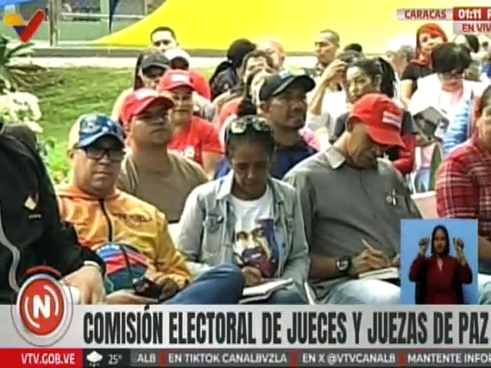 Jorge Rodríguez detalló agenda electoral rumbo a las elecciones de los jueces de paz comunal