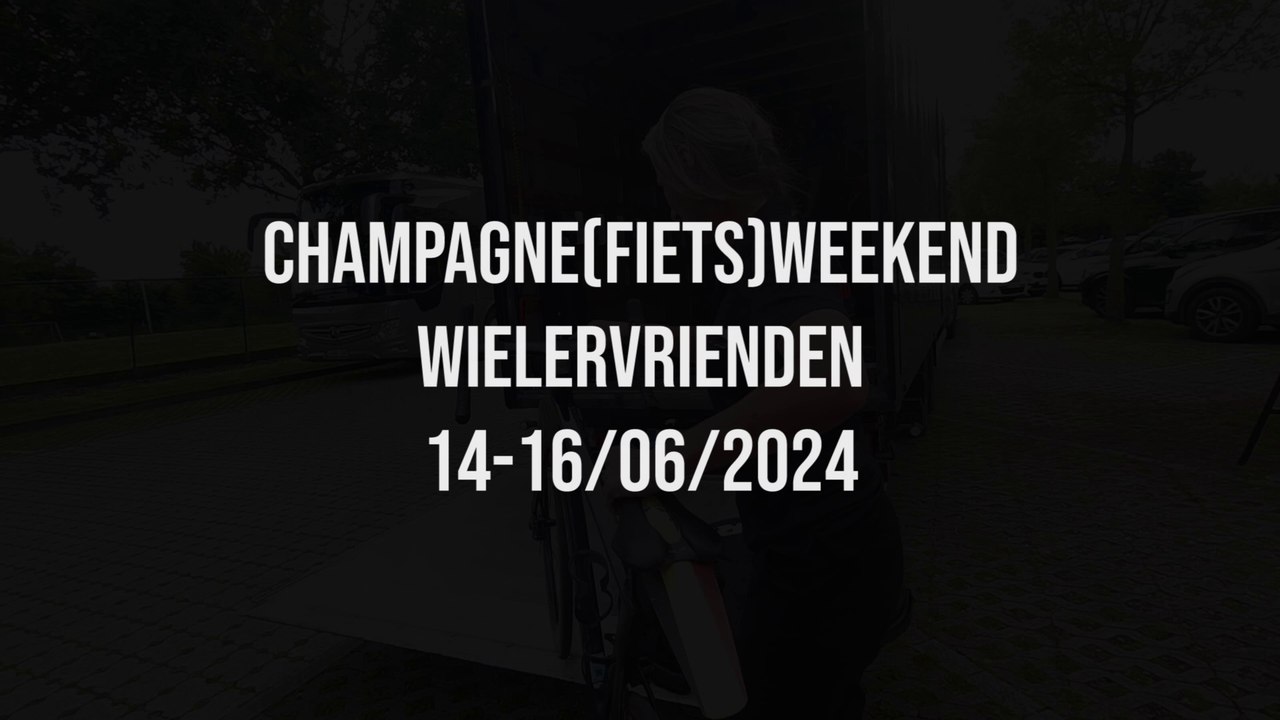 Champagne fietsweekend 2024