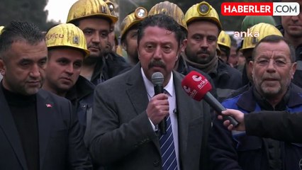 Çayırhan İşçileri, 4 Aralık Dünya Madenciler Günü'nü Kutladı: "İstediğimizi Alıncaya Kadar Davamızdan Vazgeçmeyeceğiz"