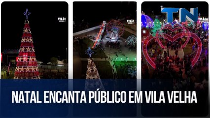 Natal encanta público em Vila Velha