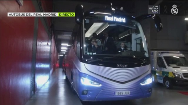 La llegada del Real Madrid a San Mamés