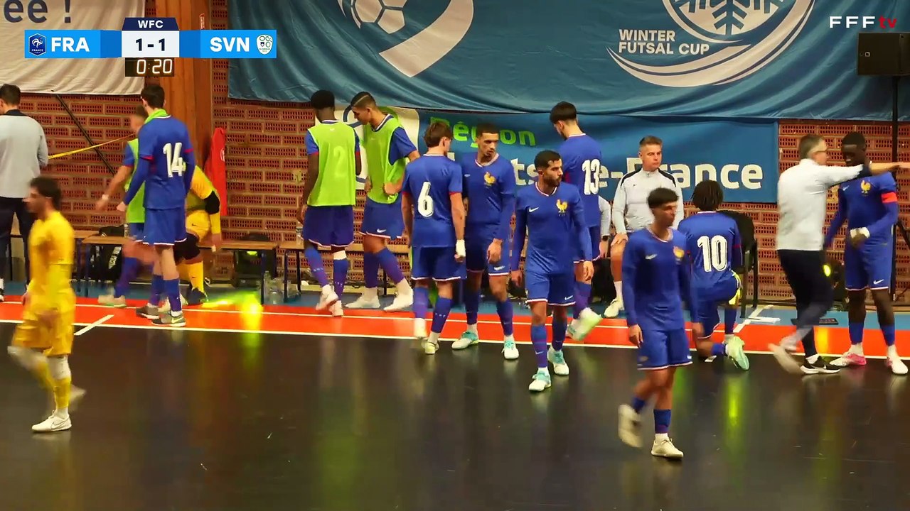 U21 Futsal : France - Slovénie en replay (7-2) !