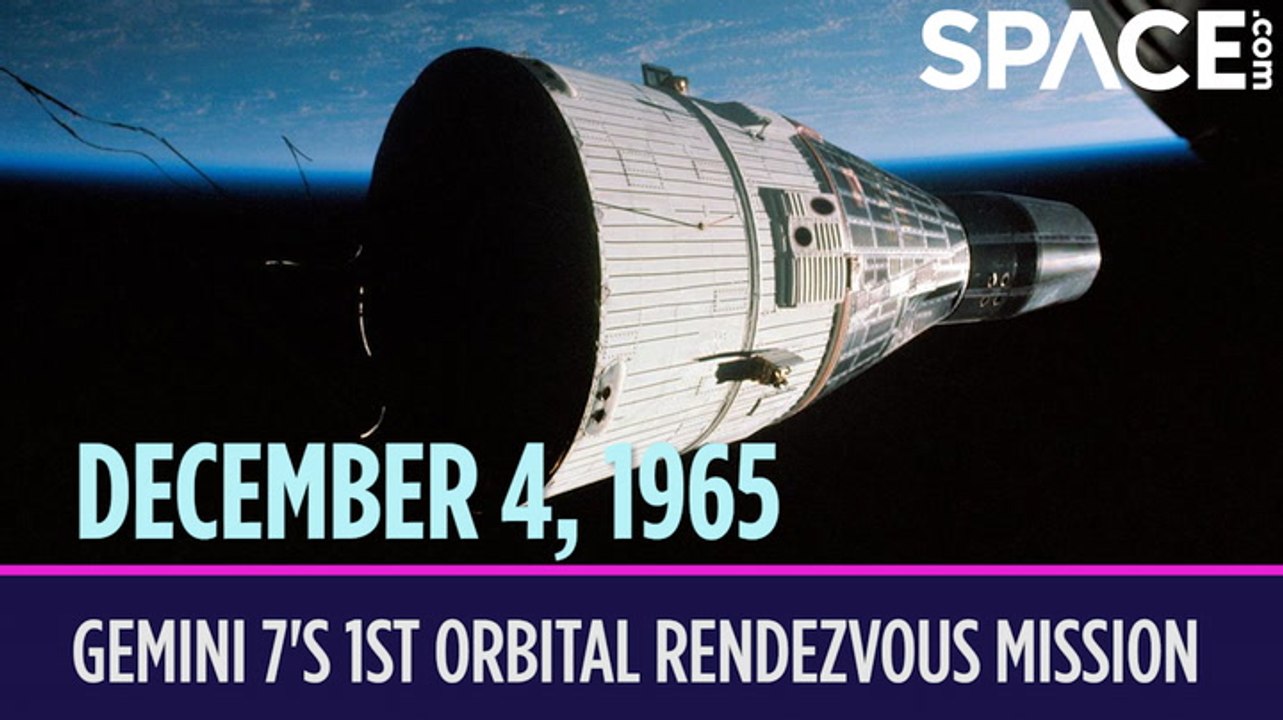 OTD In Space - December 4: Gemini 7 Launches On 1st Orbital Rendezvous ...