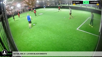 But de Joel G - Lavoix Black Knights