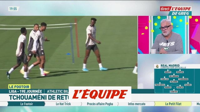 Mbappé et Tchouaméni titulaires contre Bilbao - Foot - ESP - Real Madrid