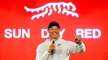 Tiger Woods lanza Pioneer Cypress, Sun Day Red’s el primer modelo de su marca de zapatos para Golf