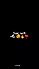BTS jungkook abs
