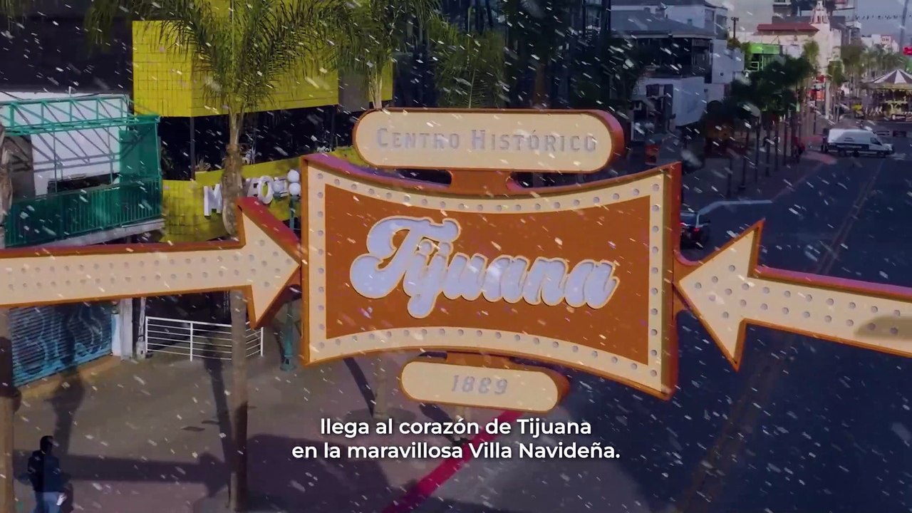 Villa Navideña de Avenida Revolución en Tijuana