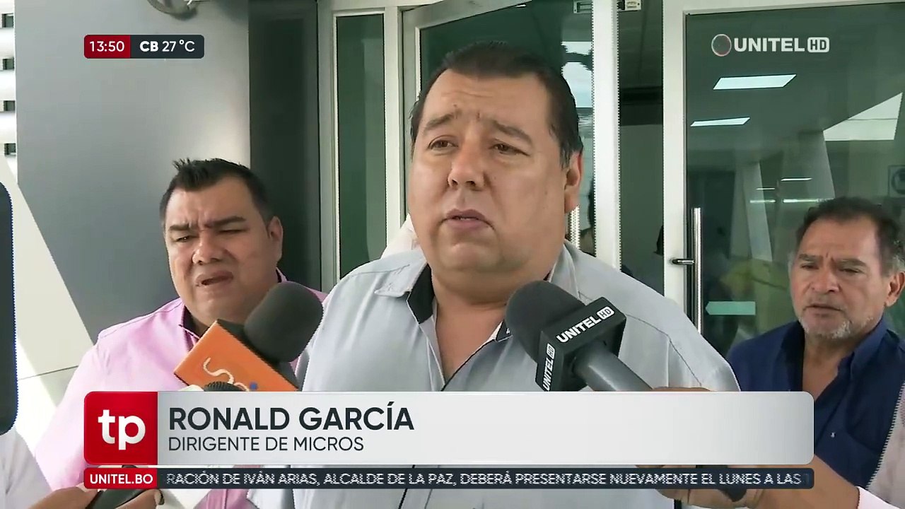 “El alcalde tiene miedo firmar el decreto”, transportistas aseguran que la población está dispuesta a pagar Bs 2.50, pero no se aprueba por temas políticos