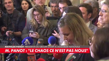 Mathilde Panot : «Nous demandons à Emmanuel Macron de s'en aller.»