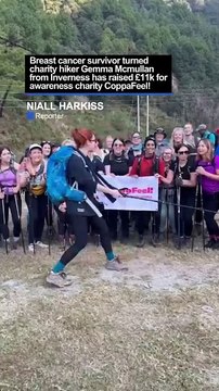 Breast cancer survivor turned charity hiker from Inverness treks across the Himalayas to raise £11k for awareness charity CoppaFeel!