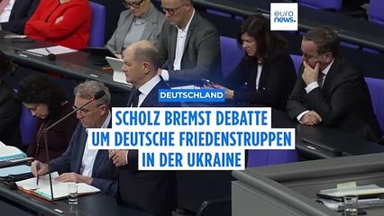 Baerbock offen für Entsendung deutscher Friedenstruppen in die Ukraine - Scholz bremst