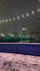 BIGBEN sous la neige à Londres