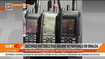 Decomiso histórico más grande de fentanilo en Sinaloa