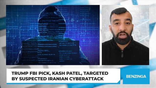 Trump FBI Pick, Kash Patel, Targeted By Suspected Iranian Cyberattack