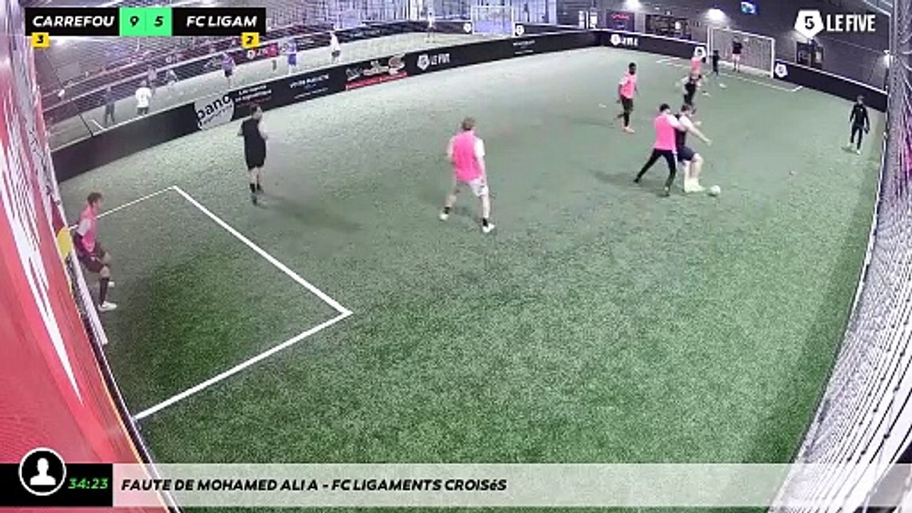 Faute de Mohamed Ali A - Fc Ligaments Croisés