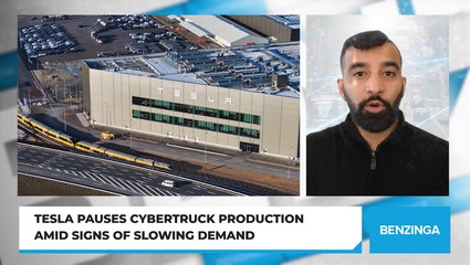 Tesla Pauses Cybertruck Production Amid Signs of Slowing Demand